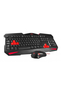 Obrázok pre Mars Gaming MCP1 klávesnice Obsahuje myš Černá, Červená