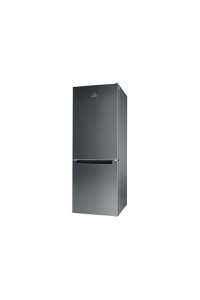 Obrázok pre INDESIT Refrigerator LI6 S1E X Energy efficiency class F, Free standing, Combi, Height 158.8 cm, Fridge net capacity 197 L, Freezer net capacity 75 L, 39 dB, Inox