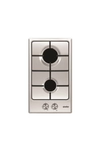 Obrázok pre CATA Hob GI 3002 X Gas Number of burners/cooking zones 2 Rotary knobs Stainless steel