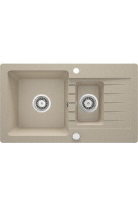 Obrázok pre 1.5-bowl granite sink with drainer