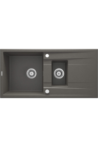 Obrázok pre 1.5-bowl granite sink with drainer