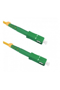 Obrázok pre Qoltec 54281 optický kabel 1 m SC Zelená, Žlutá