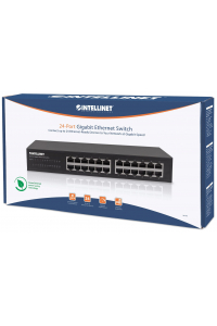 Obrázok pre Intellinet 561273 síťový přepínač Gigabit Ethernet (10/100/1000) Černá