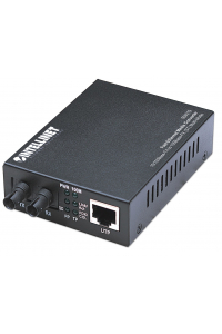 Obrázok pre Intellinet 506519 konvertor síťové kabeláže 100 Mbit/s 1310 nm Vícevidové Černá