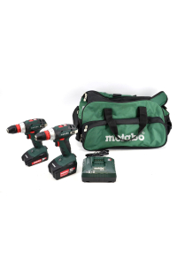 Obrázok pre METABO. KIT 2xBS18Q + AKU LiPOWER 1x2.0 Ah 1x4.0 Ah +BAG %%%