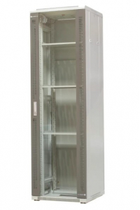 Obrázok pre EMITERNET Free-standing frame cabinet EmiterNet Top, 42U, front door sheet metal/glass, 600x600x1980mm (width/depth/height) EM/SH05D-6642