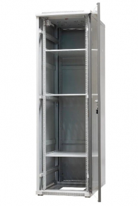 Obrázok pre EMITERNET Free-standing frame cabinet EmiterNet Top, 42U, front door sheet metal/glass, 600x1000x1980mm (width/depth/height) EM/SH05D-6042