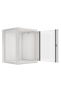 Obrázok pre Lanberg wall-mounted installation rack cabinet 19'' 15U 600x600mm gray (glass door)