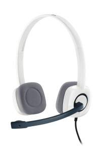 Obrázok pre Logitech H150 Sluchátka s mikrofonem Kabel Přes hlavu Kancelář / call centrum Bílá