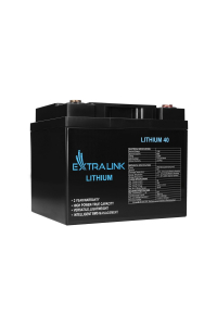 Obrázok pre Extralink Baterie LiFePO4 40AH 12.8V, BMS