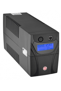 Obrázok pre GT UPS POWERbox Line-interaktivní 0,65 kVA 360 W 2 AC zásuvky / AC zásuvek