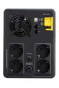 Obrázok pre APC BX1600MI-GR zdroj nepřerušovaného napětí Line-interaktivní 1,6 kVA 900 W 4 AC zásuvky / AC zásuvek