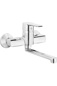 Umyvadlová baterie DEANTE Corio (BFCE050M) montáž na stěnu Chrom Obrázok pre Umyvadlová baterie DEANTE Corio (BFCE050M) montáž na stěnu Chrom