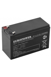 Obrázok pre Baterie AGM EUROPOWER EP 7,2-12 12V 7,2AH Černá
