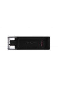 Obrázok pre Kingston Technology DataTraveler 70 USB paměť 256 GB USB typu C 3.2 Gen 1 (3.1 Gen 1) Černá