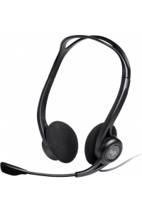 Obrázok pre Logitech 960 Sluchátka s mikrofonem Kabel Přes hlavu Hovory/hudba USB Typ-A Černá
