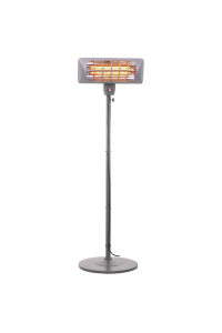 Obrázok pre Camry | Standing Heater | CR 7737 | Patio heater | 2000 W | Number of power levels 2 | Suitable for rooms up to 14 m2 | Grey | IP24