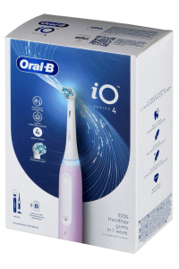 Obrázok pre Oral-B Electric Toothbrush iO4 For adults Rechargeable Lavender Number of brush heads included 1 Number of teeth brushing modes 4