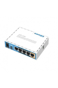Obrázok pre MikroTik RB952Ui-5ac2nD hAP ac lite 802.11ac 2.4/5.0 867 Mbit/s 10/100 Mbit/s Ethernet LAN (RJ-45) ports 5 MU-MiMO Yes PoE in/out