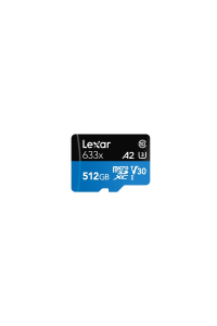 Obrázok pre Lexar 633x 512 GB MicroSDXC UHS-I Třída 10