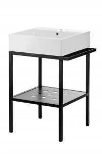 Bathroom console with sink 56.5x40 cm Obrázok pre Bathroom console with sink 56.5x40 cm