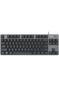 Obrázok pre Logitech K835 TKL Mechanical Keyboard klávesnice Kancelář USB Německý Grafit, Šedá