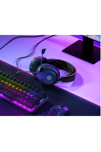 Obrázok pre Steelseries Arctis Nova 1 Sluchátka s mikrofonem Kabel Přes hlavu Hraní Černá