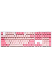 Obrázok pre Ducky One 3 Gossamer Pink klávesnice Hraní USB Americká angličtina Růžová, Bílá