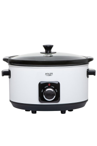 Obrázok pre Adler AD 6413r Slow cooker, 5.8L, White Adler