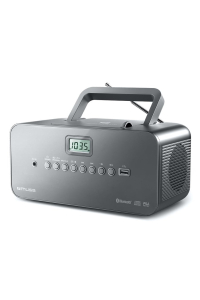 Obrázok pre Muse M-30 BT Digitální 2 W FM, MW, PLL Šedá MP3 přehrávač