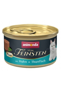 Obrázok pre ANIMONDA Vom Feinsten Mousse Chicken and Tuna - vlhké krmivo pro kočky - 85 g