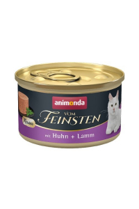 Obrázok pre ANIMONDA Vom Feinsten Mush Chicken and Lamb - vlhké krmivo pro kočky - 85 g