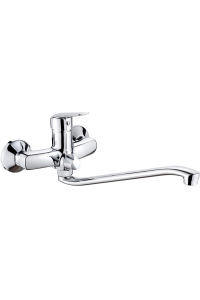 Obrázok pre Wall-mounted washbasin mixer with extended spout - hose connection