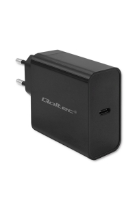 Obrázok pre Qoltec 52379 Super rychlá PD nabíječka | 1xUSB-C | 65W | 5-20V | 3-3,25A | Černá