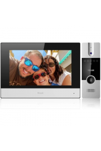Obrázok pre Video interkom HILOOK HD-VIS-04 7” TFT LCD displej 1024x600px WiFi Černá, Stříbrná