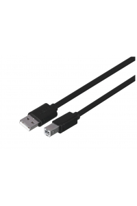 Obrázok pre UNITEK Y-C420GBK USB kabel USB 2.0 3 m USB A USB B Černá