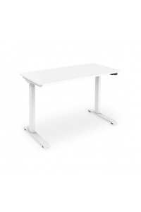 Obrázok pre Ergo Office electric desk, height adjustable, gray, max height 118cm 50 kg - with a tabletop for sitting work, ER-434