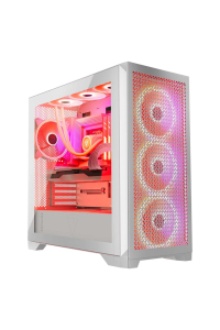 Obrázok pre Počítačová skříň MODECOM VOLCANO EXPANSE T APEX ARGB MIDI White