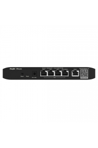 Obrázok pre Ruijie Networks RG-EG105G-PV2 router zapojený do sítě Gigabit Ethernet Černá