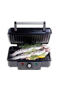 Obrázok pre Mesko | Grill | MS 3050 | Contact grill | 1800 W | Black/Stainless steel