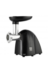 Obrázok pre Adler | Meat mincer | AD 4811 | Black | 600 W | Number of speeds 1 | Throughput (kg/min) 1.8 | 3 replaceable sieves: 3mm for grinding poppies and preparing meat and vegetable stuffing; 5mm for meatballs, Roman roast and beef burgers; 7mm for coarsely grou