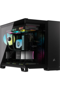 Obrázok pre Corsair 2500X Micro-ATX Case, Tempered Glass - black