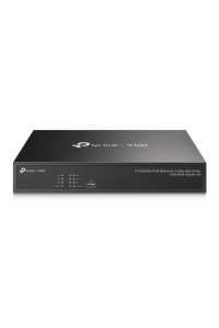Obrázok pre TP-Link VIGI NVR1004H-4P síťový videorekordér Černá