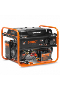 Obrázok pre Daewoo GDA 6500E motorové generátory 5000 W 30 l Benzín Oranžová, Černá