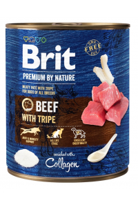 Obrázok pre BRIT Premium by Nature Beef with tripe - mokré krmivo pro psy - 800g