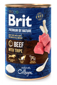 Obrázok pre BRIT Premium by Nature Beef with tripe - mokré krmivo pro psy - 400g