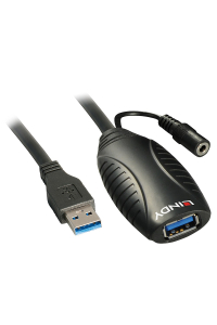 Obrázok pre Lindy 43099 USB kabel USB 3.2 Gen 1 (3.1 Gen 1) 15 m USB A Černá