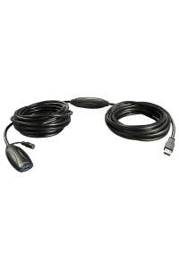 Obrázok pre Lindy 43099 USB kabel USB 3.2 Gen 1 (3.1 Gen 1) 15 m USB A Černá