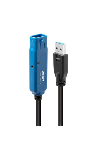 Obrázok pre Lindy 43229 USB kabel USB 3.2 Gen 1 (3.1 Gen 1) 15 m USB A Černá