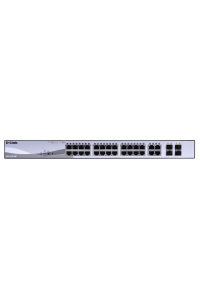 Obrázok pre Switch D-Link DGS-1210-28P/E Gigabit Ethernet (10/100/1000) Podpora napájení po Ethernetu (PoE) Černá